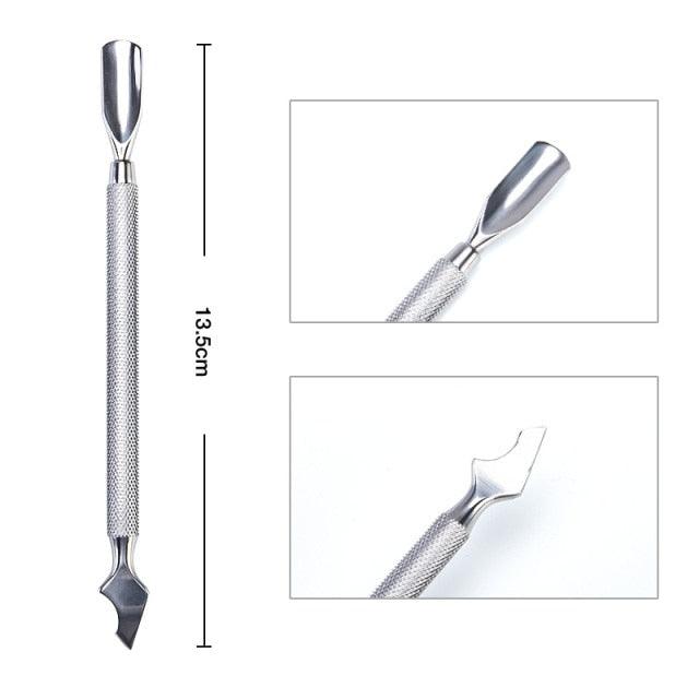 Metal Toned Cuticle Care and Removal Tools - Steel Made - dealskart.com.au