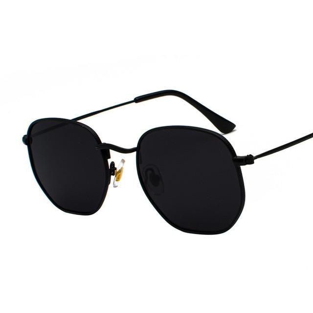 Unisex Vintage Square Metal Frame Sunglasses - dealskart.com.au