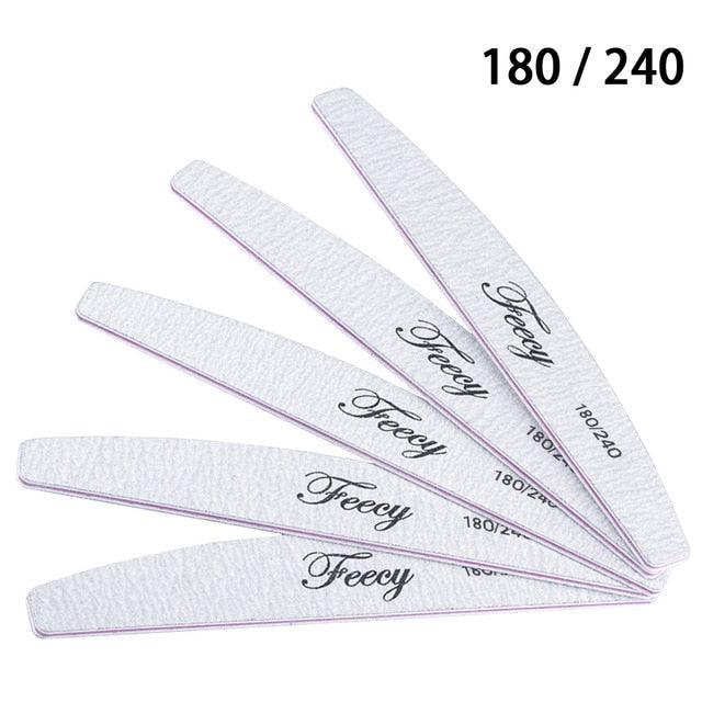 Feecy Double Sided Nail Buffer - 5/ 10 Pcs - dealskart.com.au