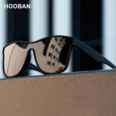 Hooban Square Fashion Polarised Unisex Sunglasses - dealskart.com.au