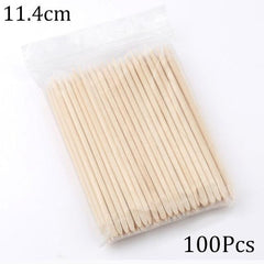 Sharp Tip Nail Art Wooden Sticks - 50/ 100 Pcs - dealskart.com.au