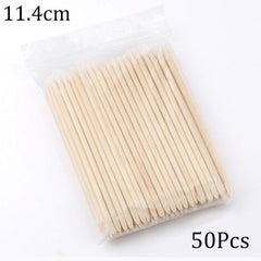 Sharp Tip Nail Art Wooden Sticks - 50/ 100 Pcs - dealskart.com.au