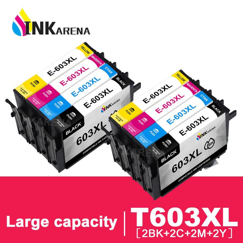 603xl T603 E603 603 XL Replace for Epson Ink Cartridge for Epson Printer XP2100 XP2105 XP3100 WF-2830 XP4100 XP4105 WF-2835 - dealskart.com.au