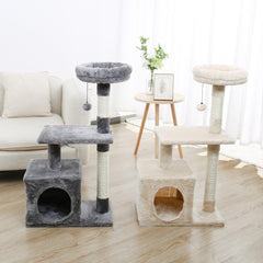 Pet Accessories- Cat’s Multilayer Toy Condo and Scratcher - dealskart.com.au