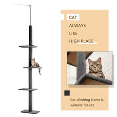 Pet Accessories- Cat’s Multilayer Toy Condo and Scratcher - dealskart.com.au