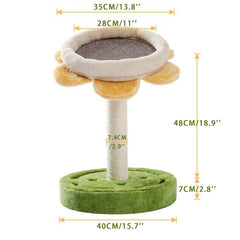 Pet Accessories- Cat’s Multilayer Toy Condo and Scratcher - dealskart.com.au