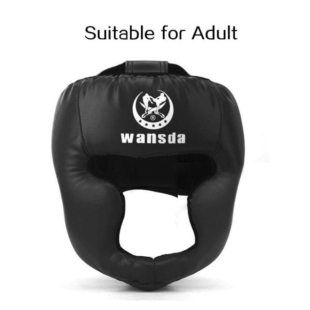 Sports Accessories- Unisex Kickboxing Training Full Face Head Gear - dealskart.com.au
