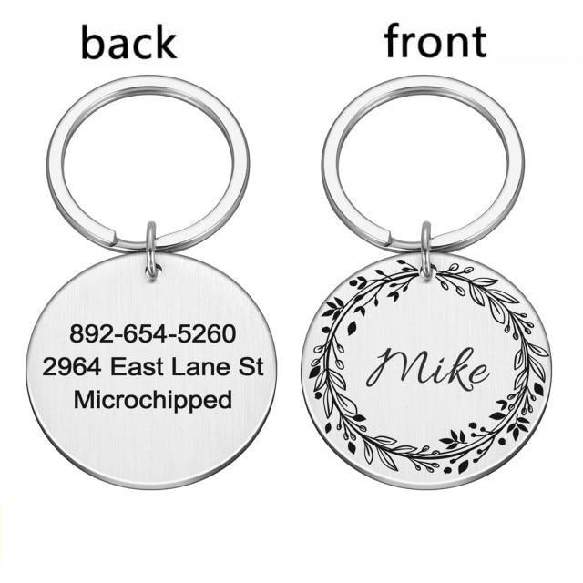 Personalised ID Tag Pendants for Dogs and Pets- Multicolour - dealskart.com.au