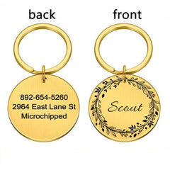 Personalised ID Tag Pendants for Dogs and Pets- Multicolour - dealskart.com.au