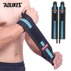 Sports Accessories- AOLIKES 1 Pair Wrist Support Weightlifting Gloves - dealskart.com.au