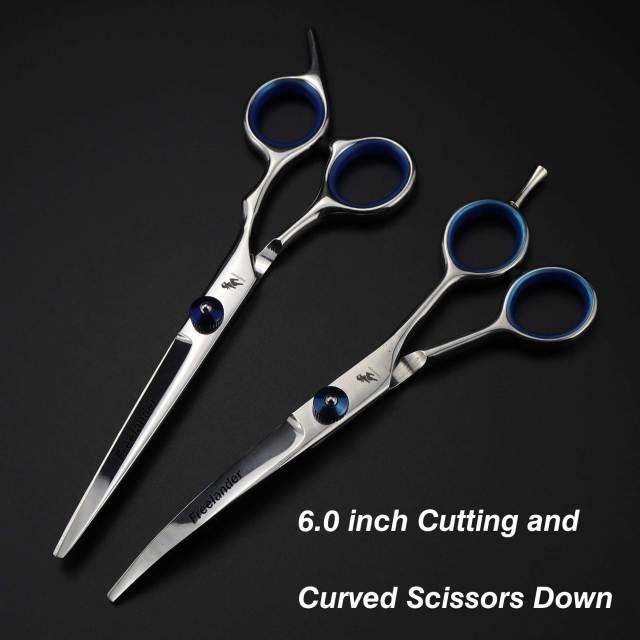 Pet Scissors for Pet Grooming - 7.0 inch Blue - dealskart.com.au