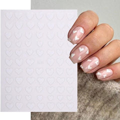 3D Gold Modern and Trendy Nail Foil and Stickers - dealskart.com.au