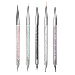 Nail Art Dotting and Designing Tool Pen - 5 Pcs/ Set - dealskart.com.au