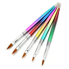 Nail Art Dotting and Designing Tool Pen - 5 Pcs/ Set - dealskart.com.au