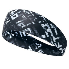 Sweatband- Gothic Skull Stylish Workout Fitness Fashion Headband - dealskart.com.au