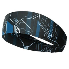 Sweatband- Gothic Skull Stylish Workout Fitness Fashion Headband - dealskart.com.au