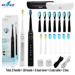 Seago Rechargeable Adult Electric Toothbrush - 40000 RPM - dealskart.com.au