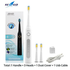 Seago Rechargeable Adult Electric Toothbrush - 40000 RPM - dealskart.com.au