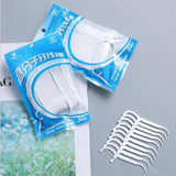100Pcs/bag Dental Flosser Teeth Pick | Oral Health | Oral Hygiene - dealskart.com.au