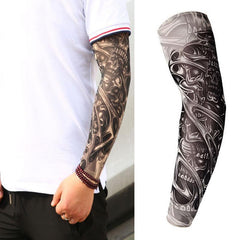 Arm Sleeve- 1/2Pcs Outdoor Sports Fashion Tattooed Arm Sleeve - dealskart.com.au