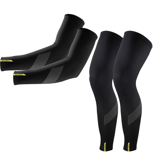 Active Wear- Arm and Leg Breathable Skin Tight Skin Cover UV Protection - dealskart.com.au