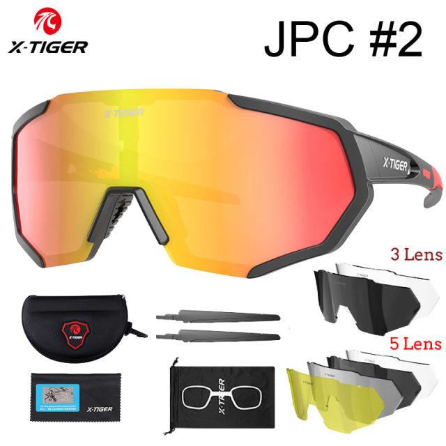 X-Tiger Polarised Cycling Glasses | Biking Cycling MTB Mountaineering Swimming Sports - dealskart.com.au