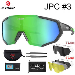 X-Tiger Polarised Cycling Glasses | Biking Cycling MTB Mountaineering Swimming Sports - dealskart.com.au