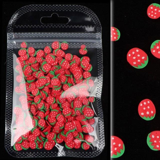 Nail Art Fruity and Flower Pattern Stickers - 3D Style - dealskart.com.au