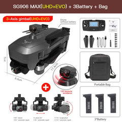 SG906 Max 1/Pro 2 Professional FPV 4K Camera Drone with 3-axis Gimbal - dealskart.com.au