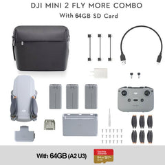 DJI Mini 2 Drone Quadcopter Less than 249g 31Minutes Flight Time 10km 4K Video Transmission Mavic orginal brand new in stock - dealskart.com.au