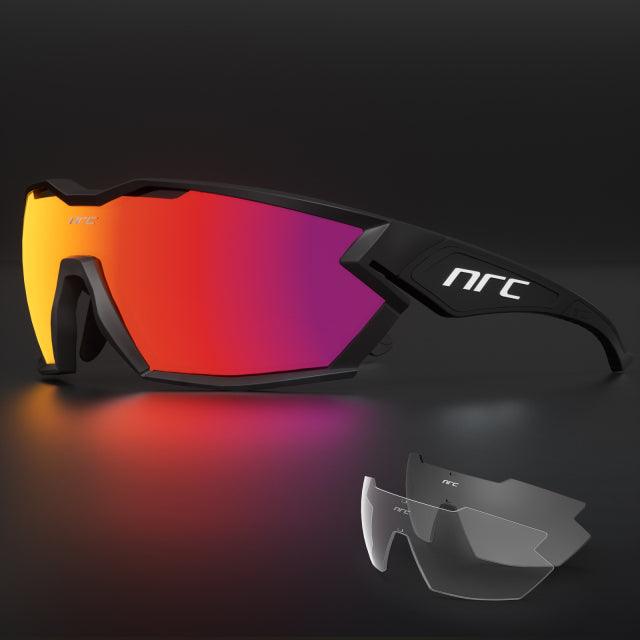 NRC P-Ride Photochromic Cycling Glasses for Men | Bike Bicycle Camping Hiking Sports - dealskart.com.au