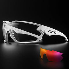 NRC P-Ride Photochromic Cycling Glasses for Men | Bike Bicycle Camping Hiking Sports - dealskart.com.au