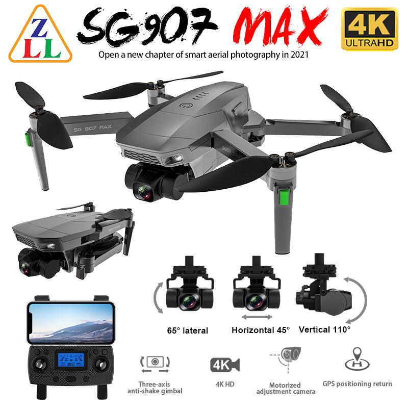 ZLL SG907 Max GPS Enabled 4K Camera 3-Axis Gimbal Drone - dealskart.com.au