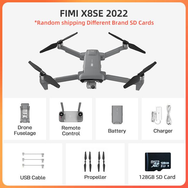Fimi X8SE 2022 4K Professional 3-axis Gimbal Drone - dealskart.com.au