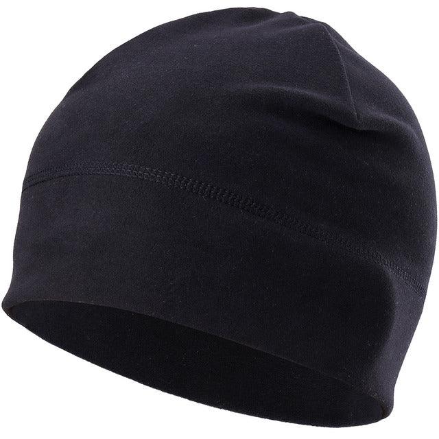 Winter Fleece Beanies Hat Bicycle Sports Tennis Fitness Windproof Soft Hat Stretch Running Skiing Hiking Cycling Snowboard - dealskart.com.au