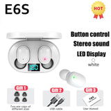 TWS E6S Bluetooth Wireless Earphones with Noise Cancelling - dealskart.com.au