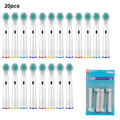 16/20Pcs Sensitive Electric Toothbrush Soft Bristles Heads - dealskart.com.au