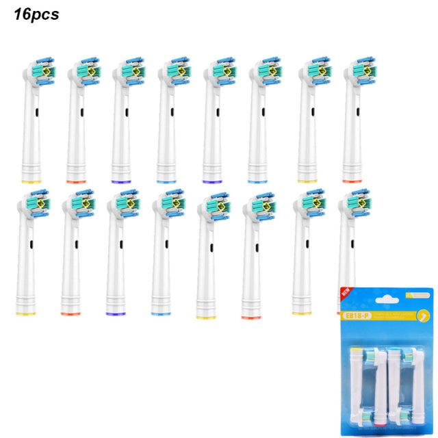 16/20Pcs Sensitive Electric Toothbrush Soft Bristles Heads - dealskart.com.au