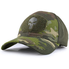 Camo Caps for Outdoor Adjustable Mesh Tactical Caps Unisex - dealskart.com.au