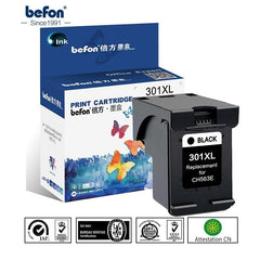befon 301 XL Compatible Ink Cartridge Set Replacement for HP301 for DeskJet 1050 2050 3050 2150 3150 1010 1510 2540 Printer - dealskart.com.au