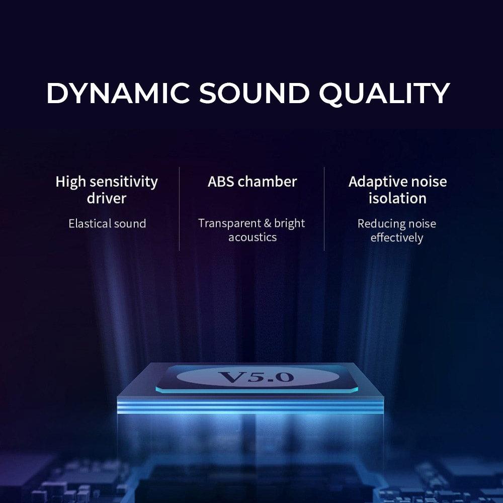 QCY QS2 Wireless Earphones - TWS, Bluetooth 5.0, 3D Stereo Sports - dealskart.com.au