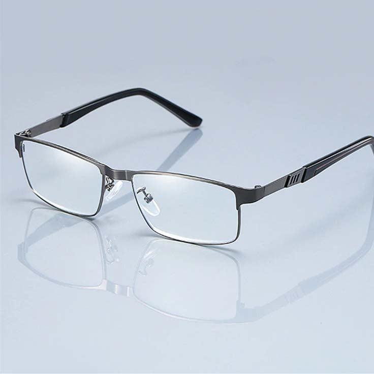 Yooske Stainless Steel Men’s Reading Glasses- +1.0 1.5 2.0 2.5 3 3.5 4.0 - dealskart.com.au