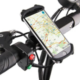 Silicone Bicycle Phone Holder for IPhone 11 pro max 6 7 8 plus X Xr Xs for Mobile Phone Mount Band Bike GPS Clip Universal - dealskart.com.au