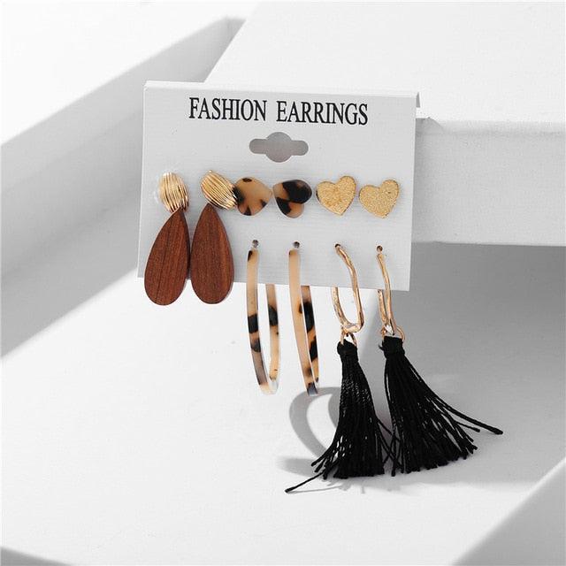 Trendy Bohemian Earrings Set for Women - Hot Sale Fashion Jewelry - dealskart.com.au