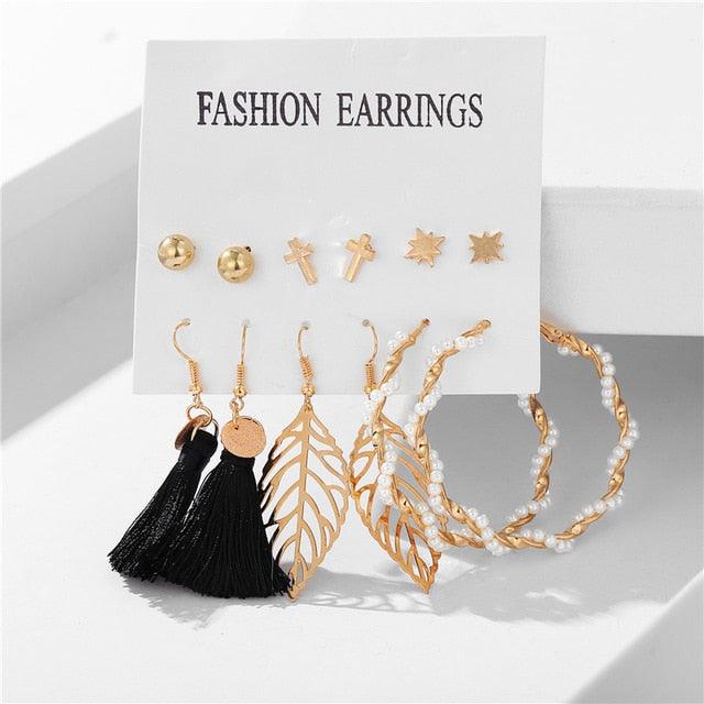 Trendy Bohemian Earrings Set for Women - Hot Sale Fashion Jewelry - dealskart.com.au