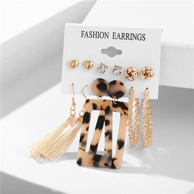 Trendy Bohemian Earrings Set for Women - Hot Sale Fashion Jewelry - dealskart.com.au