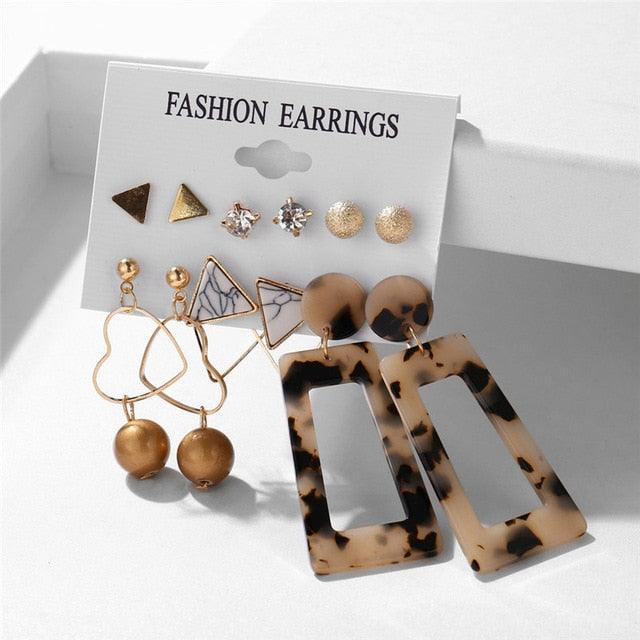 Trendy Bohemian Earrings Set for Women - Hot Sale Fashion Jewelry - dealskart.com.au