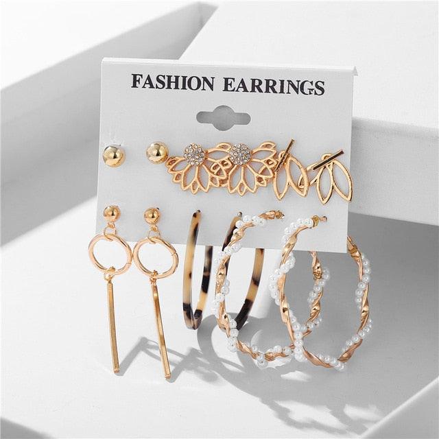 Trendy Bohemian Earrings Set for Women - Hot Sale Fashion Jewelry - dealskart.com.au