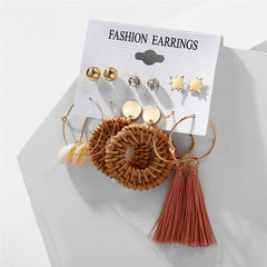 Trendy Bohemian Earrings Set for Women - Hot Sale Fashion Jewelry - dealskart.com.au