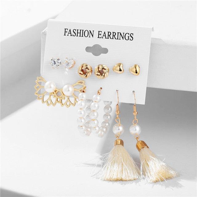 Trendy Bohemian Earrings Set for Women - Hot Sale Fashion Jewelry - dealskart.com.au